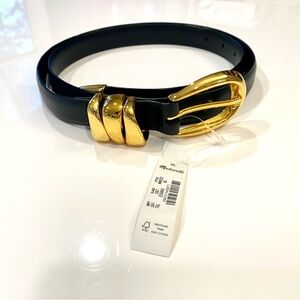 Madewell Triple Keeper belt XL NWT